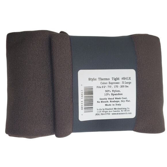 Fleece Lined Tights Espresso Brown XL B.ella Thermo Italy Winter Warm 90% Nylon - Picture 6 of 7